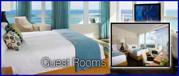 Guestrooms at Miami Beach Ocean Front Resort